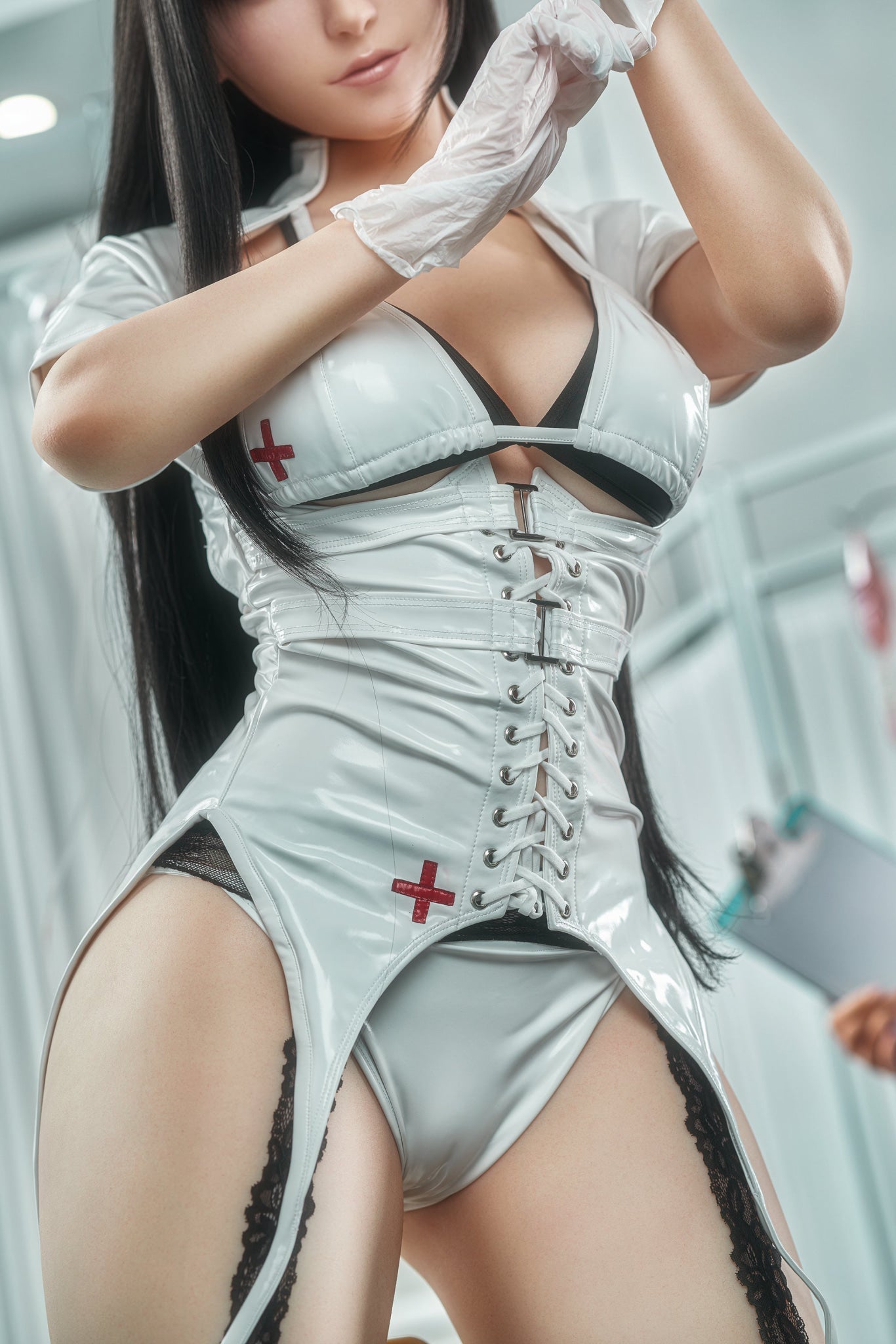 TifaNurse168cm5ft7D-CupSiliconeSexDoll-GameLadyDoll_6
