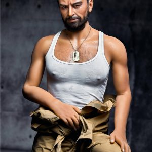 William 175cm 5ft74 TPE body and silicone head Hybrid Male Sex Doll - Iron Tech Doll
